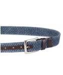 Men's Casual Textured Canvas Web Belt