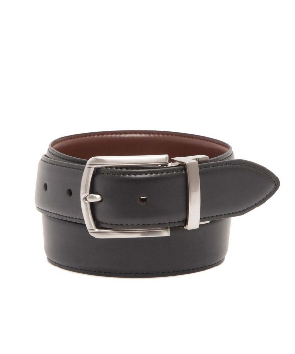 Men's Reversible Textured Stretch Casual Belt