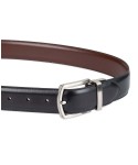 Men's Reversible Textured Stretch Casual Belt