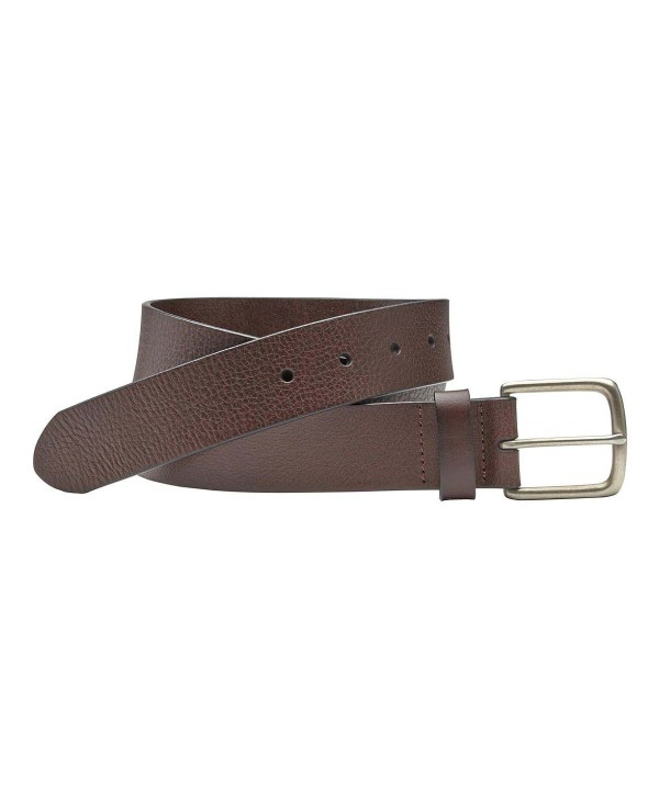 Men's Tumbled Straight Edge Belt