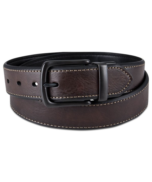 Men’s Contrast Stitch Reversible Belt