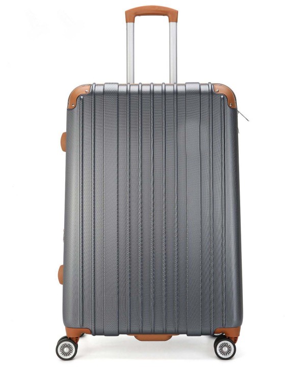 3 Piece Expandable Retro Spinner Luggage Set