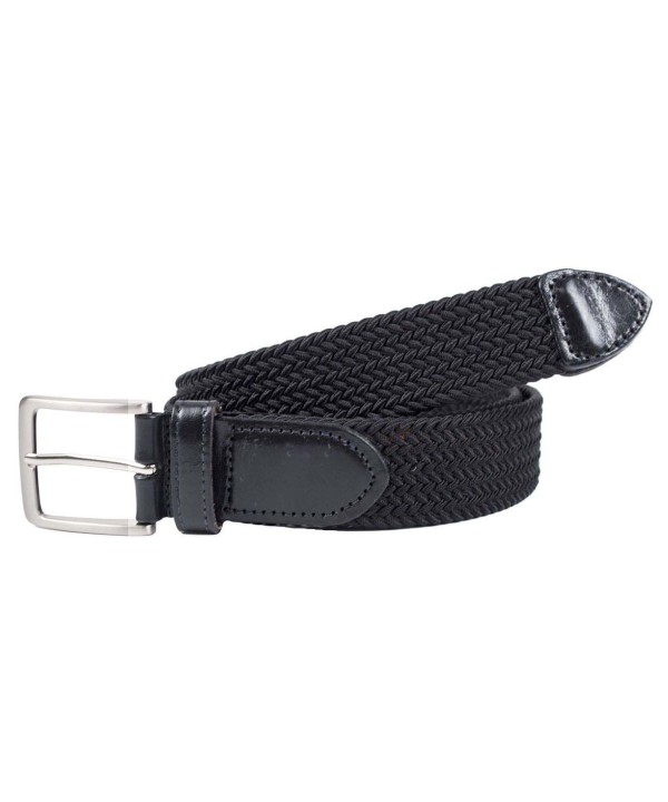 Braided Canvas Web Men's Belt