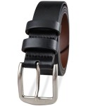 Men's Burnished-Edge Belt