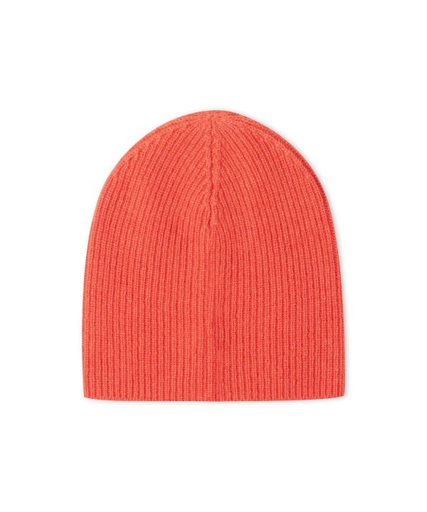 Women's 100% Pure Cashmere Fully Ribbed Beanie