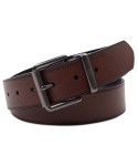 Men’s Two-In-One Reversible Roller Bar Buckle Belt