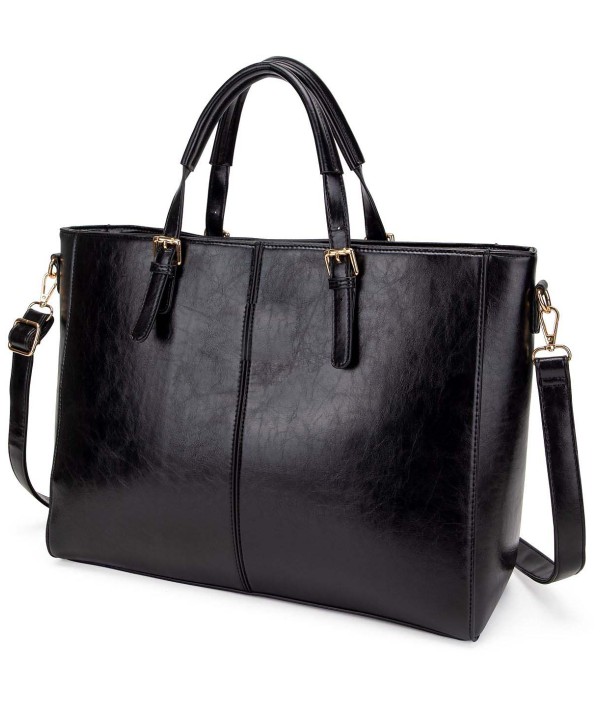 Faux Leather Tote