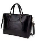 Faux Leather Tote