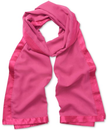 Elegant Satin-Trim C...