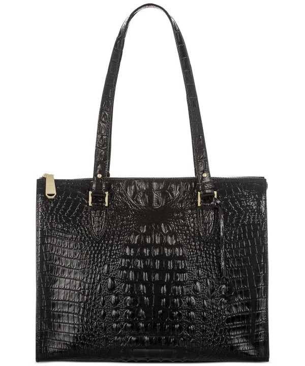 Embossed Leather Tote