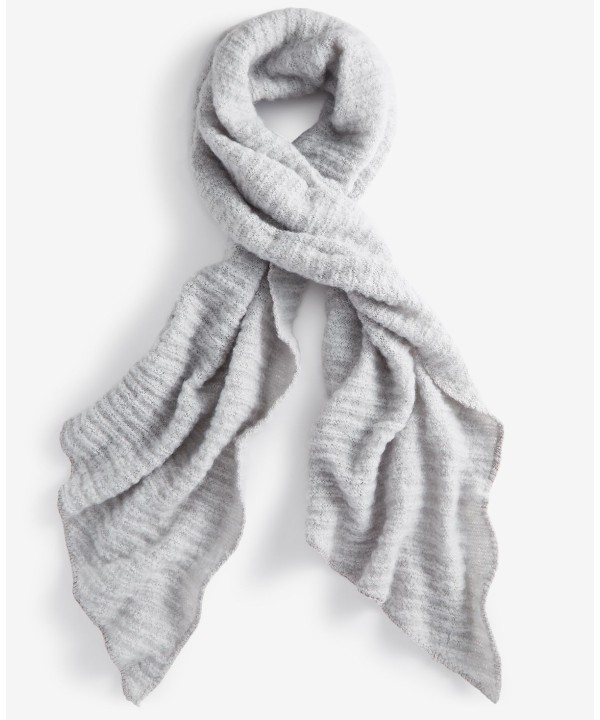 Women's Ribbed Blanket Wrap Scarf