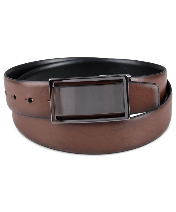 Men's Reversible Cut-Out Plaque Belt