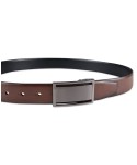 Men's Reversible Cut-Out Plaque Belt