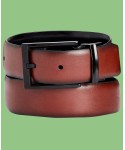 Versatile Men's Reversible Stretch Belt