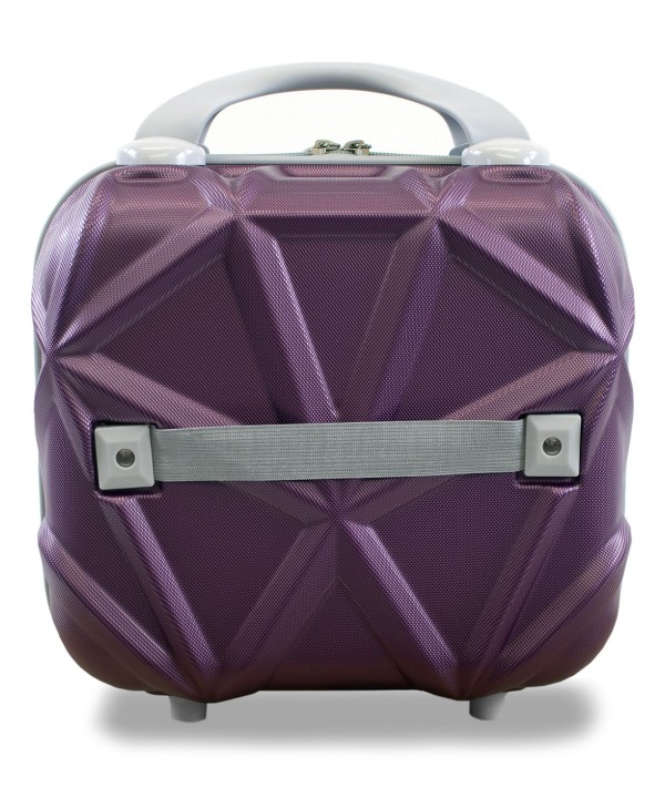 2-Pc. Carry-On Hardside Cosmetic Luggage Set