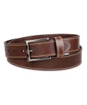 Men's Casual Contrast Stitch Strap Belt